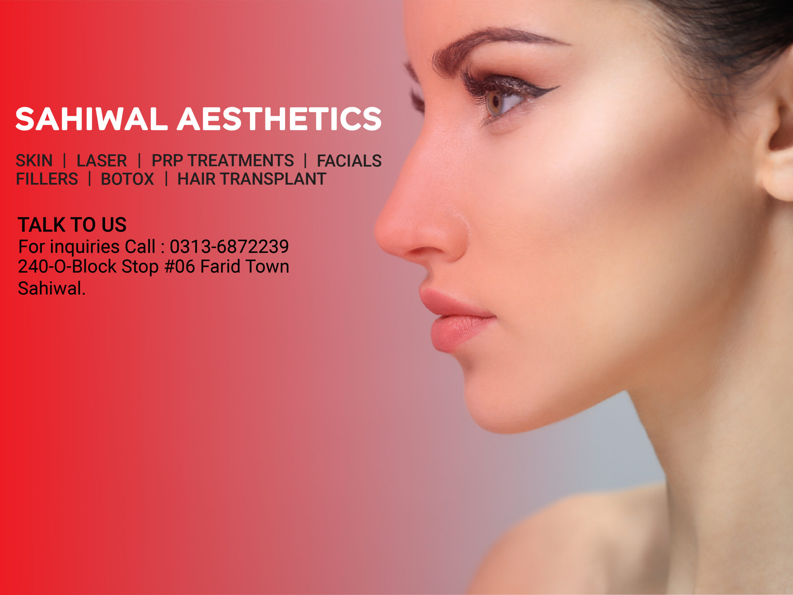 Skin Care Center in Sahiwal Dental Clinic Sahiwal Aesthetics